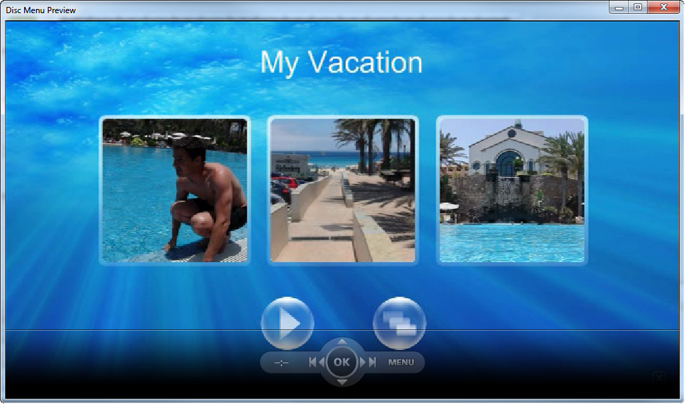 Ashampoo Movie Menu Screenshot