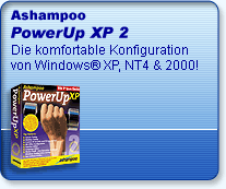 Ashampoo® PowerUp XP (v2.10, 05.02.2004)
