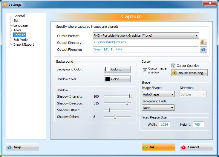 برنامج تسجيل الشروحات والشاشة Bsr Screen Recorder 4.4.4 scr_ashampoo_snap4_e