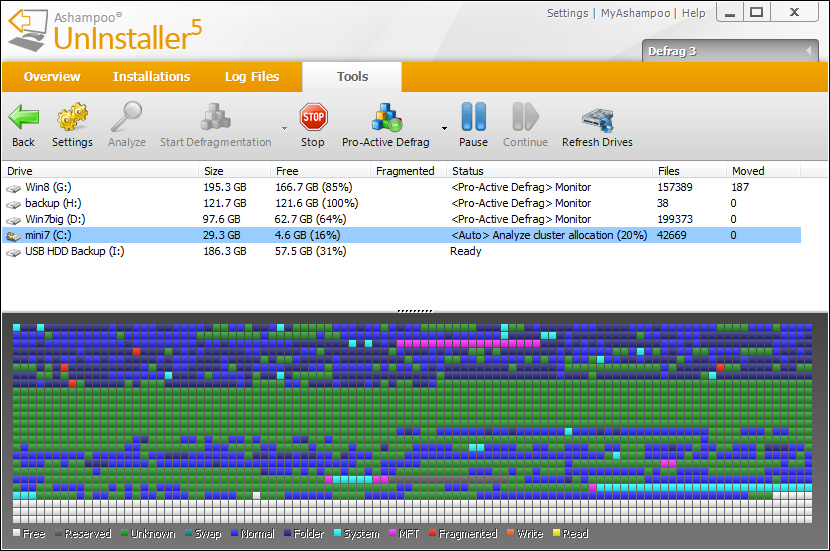 Ashampoo UnInstaller Screenshot