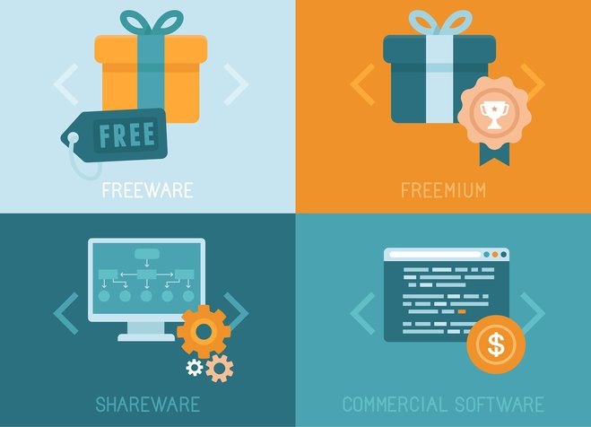 Shareware, Freeware, Freemium... Shareware, Freeware, Freemium...