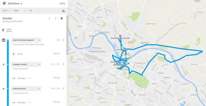 Da war ich offensichtlich in Dresden... Da war ich offensichtlich in Dresden...