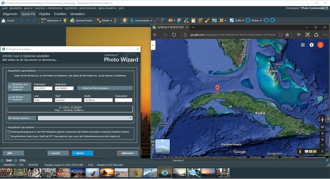 So sieht es im Photo Commander 15 aus So sieht es im Photo Commander 15 aus