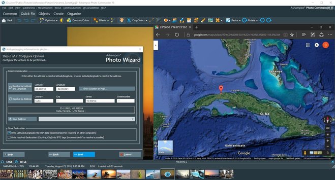 This is what it looks like in Photo Commander 15 This is what it looks like in Photo Commander 15