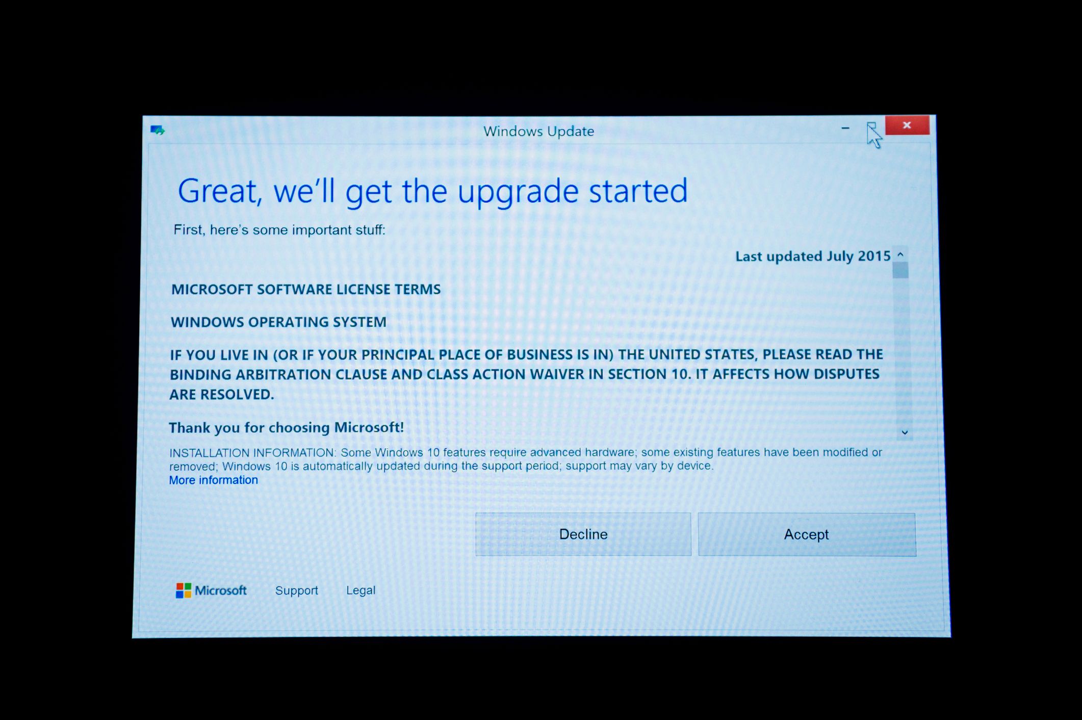 The Windows 10 upgrade - for those who want it The Windows 10 upgrade - for those who want it