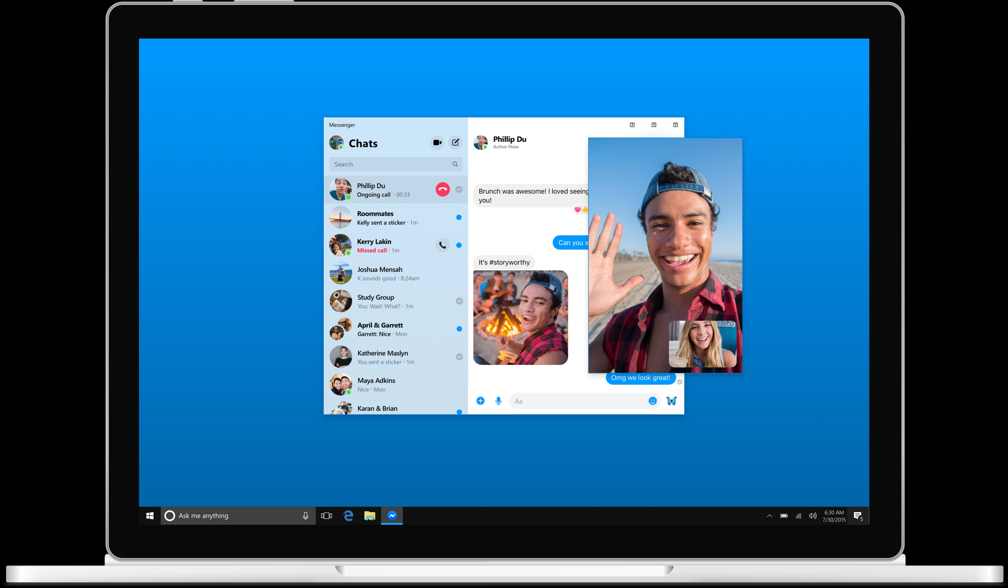 The new Facebook Messenger desktop app The new Facebook Messenger desktop app