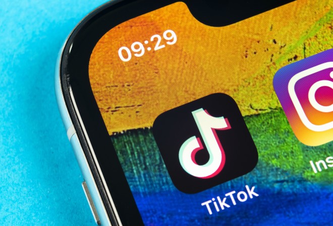 A musical note: TikTok emphasizes music