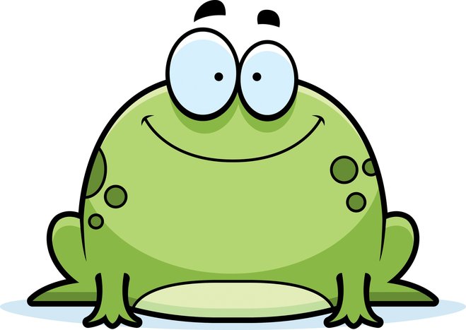 Even a smiling frog can be spooky... Even a smiling frog can be spooky...
