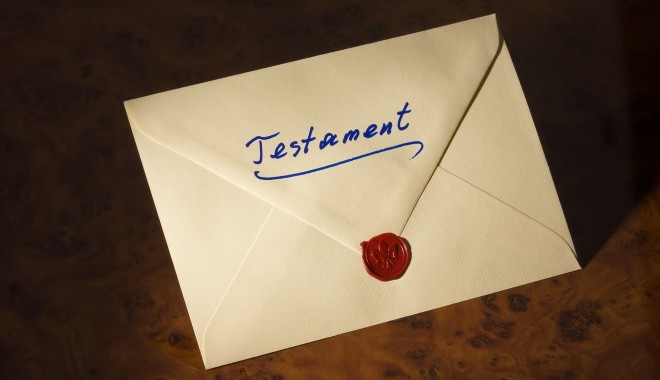 Future last wills and testaments may become more extensive Future last wills and testaments may become more extensive