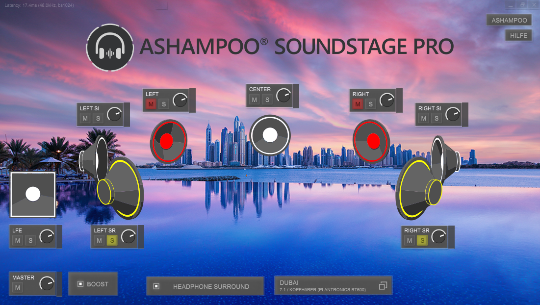 Ashampoo® Soundstage Pro - 7.1