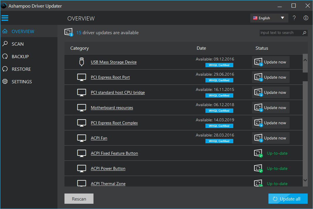 Ashampoo Driver Updater 3