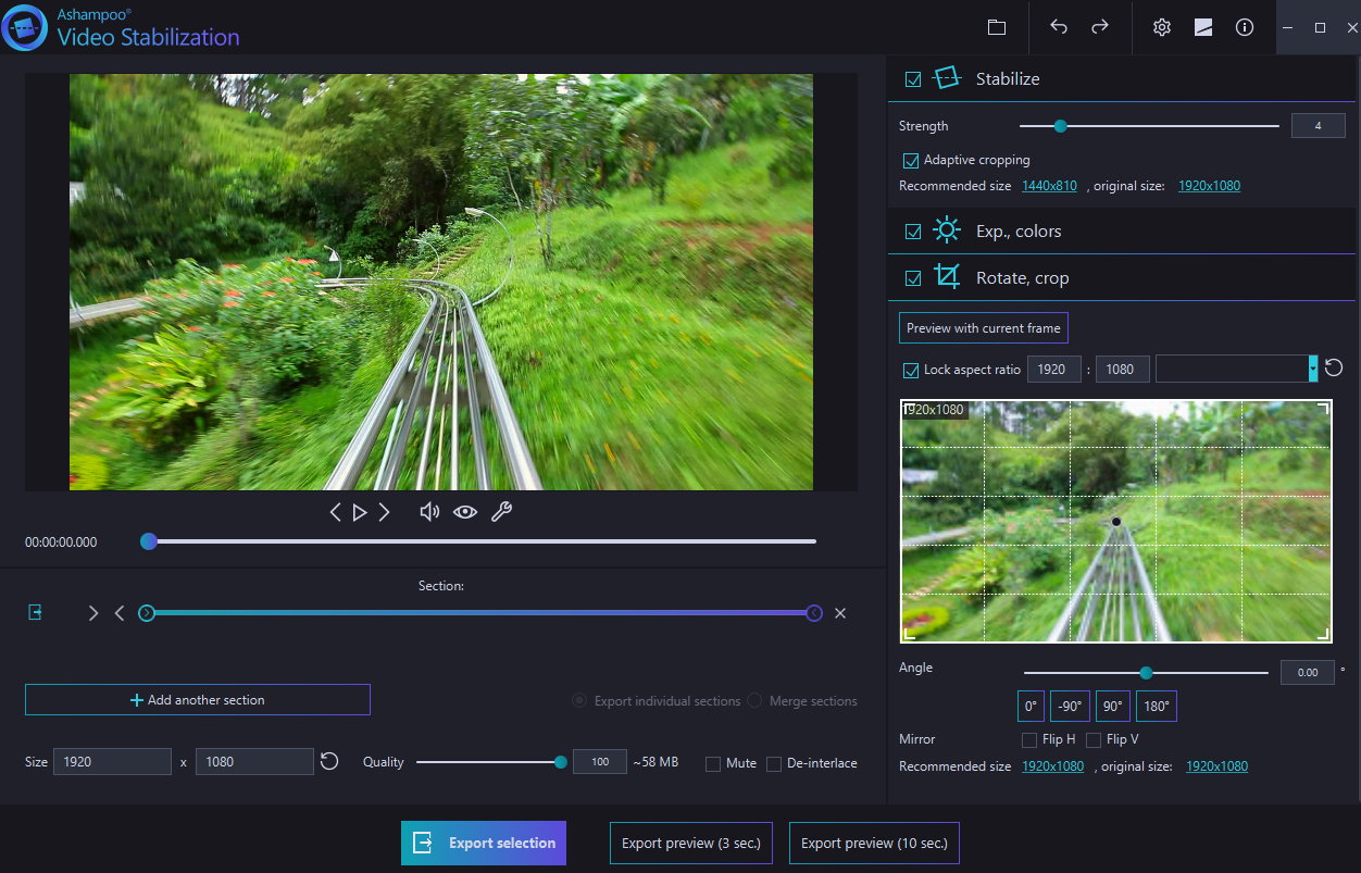 Ashampoo Video Stabilization 2