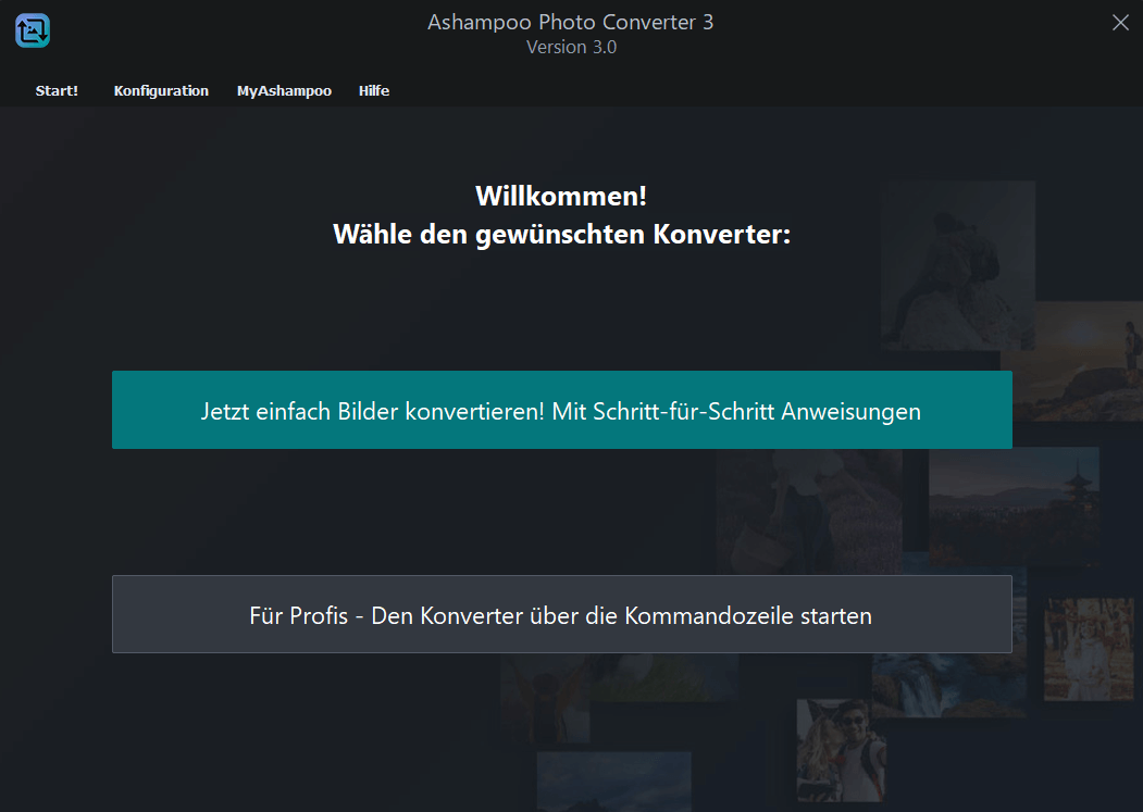 Ashampoo® Photo Converter 3 - Start