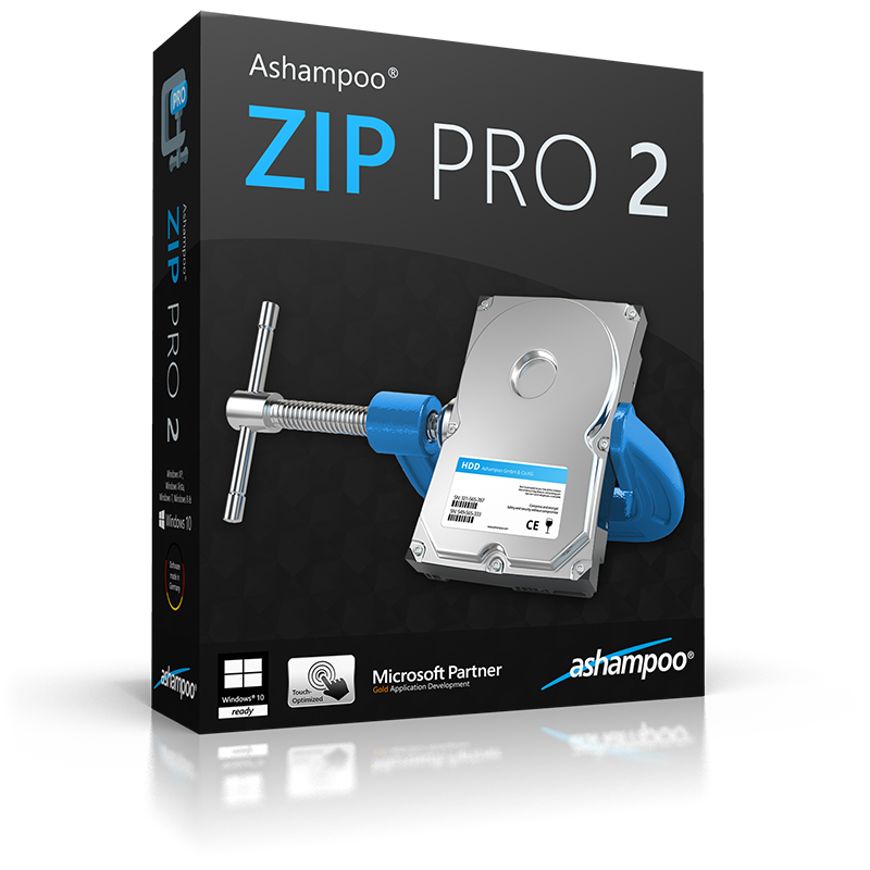 instal Ashampoo Zip Pro 4.50.01