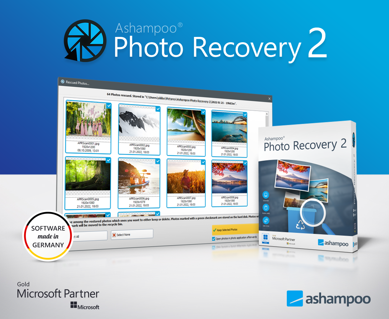 Ashampoo - Photo Recovery 2 - presentation