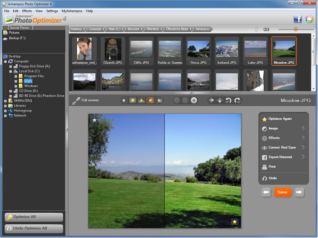 ashampoo photo editing software