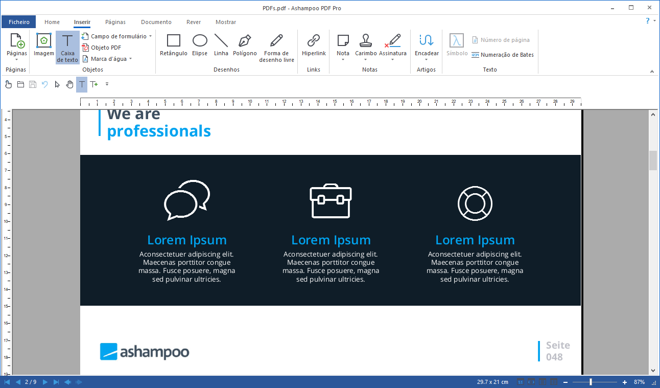 Ashampoo - PDF Pro 3 - insert