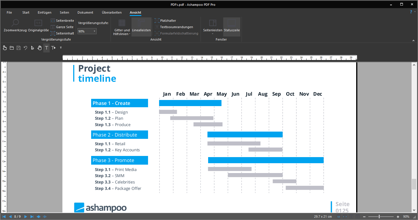 Ashampoo - PDF Pro 4 - Darkskin