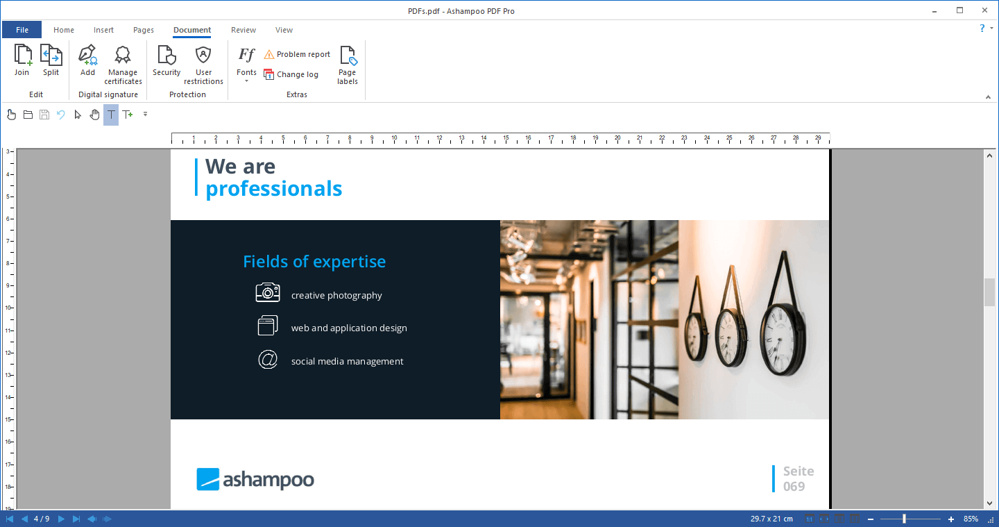 Ashampoo® PDF Pro 4 - Document