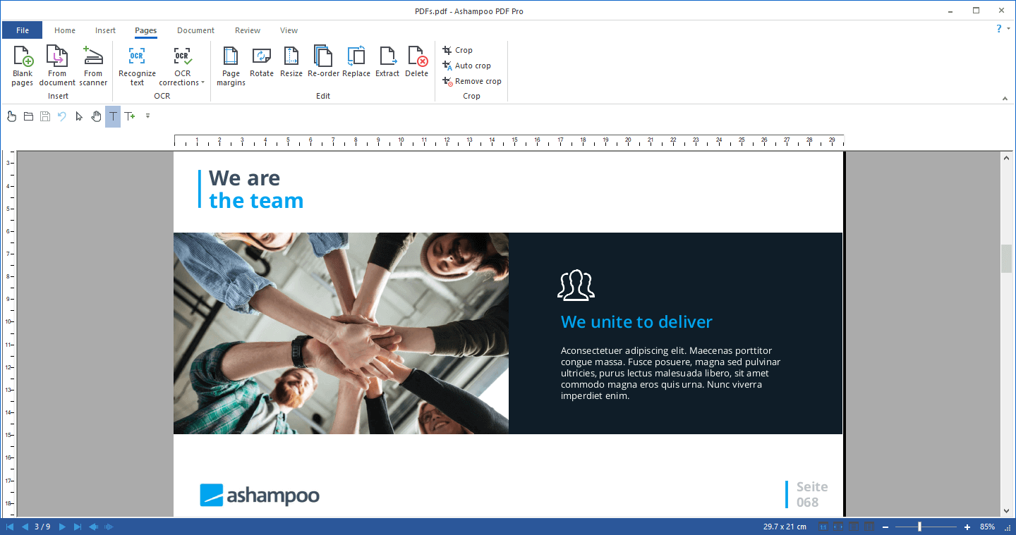 Ashampoo® PDF Pro 4 - Pages
