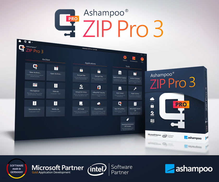 instal Ashampoo Zip Pro 4.50.01 free