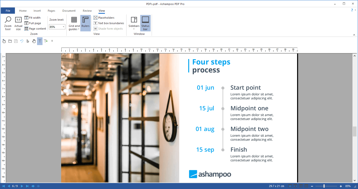 Ashampoo PDF Pro 5 - View
