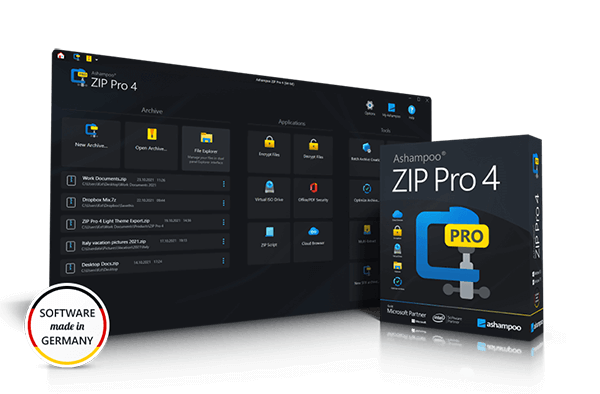 阿香婆文件解压缩工具 Ashampoo ZIP Pro v4.00.19 多语言版插图