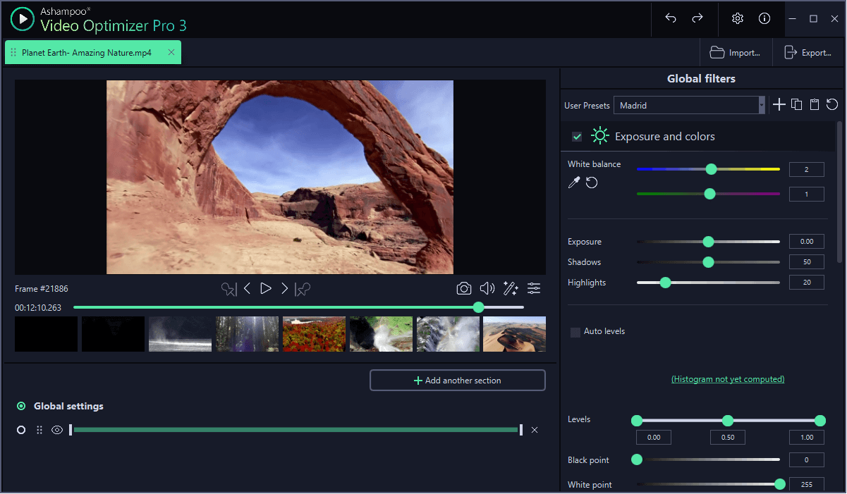 Ashampoo Video Optimizer Pro 3 - Effects