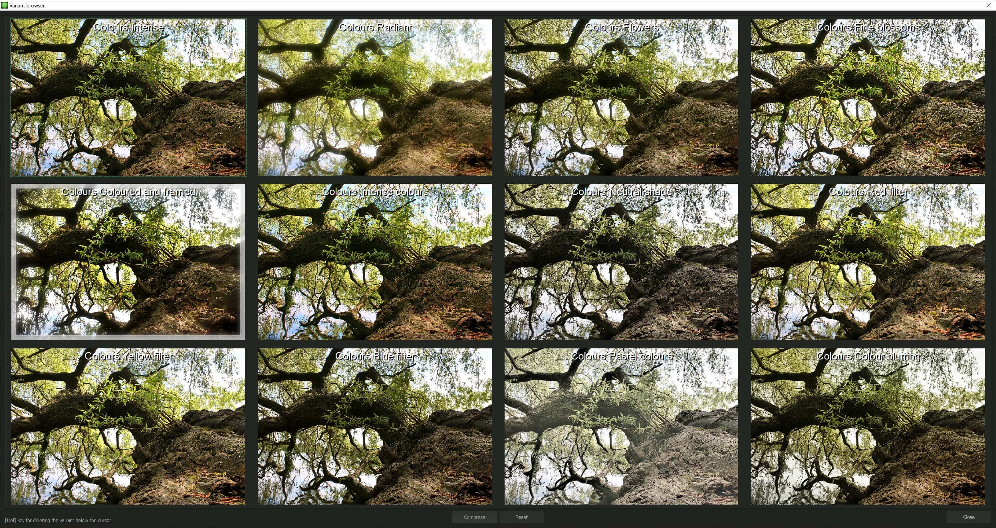 FOCUS #6 professional - Preset browser