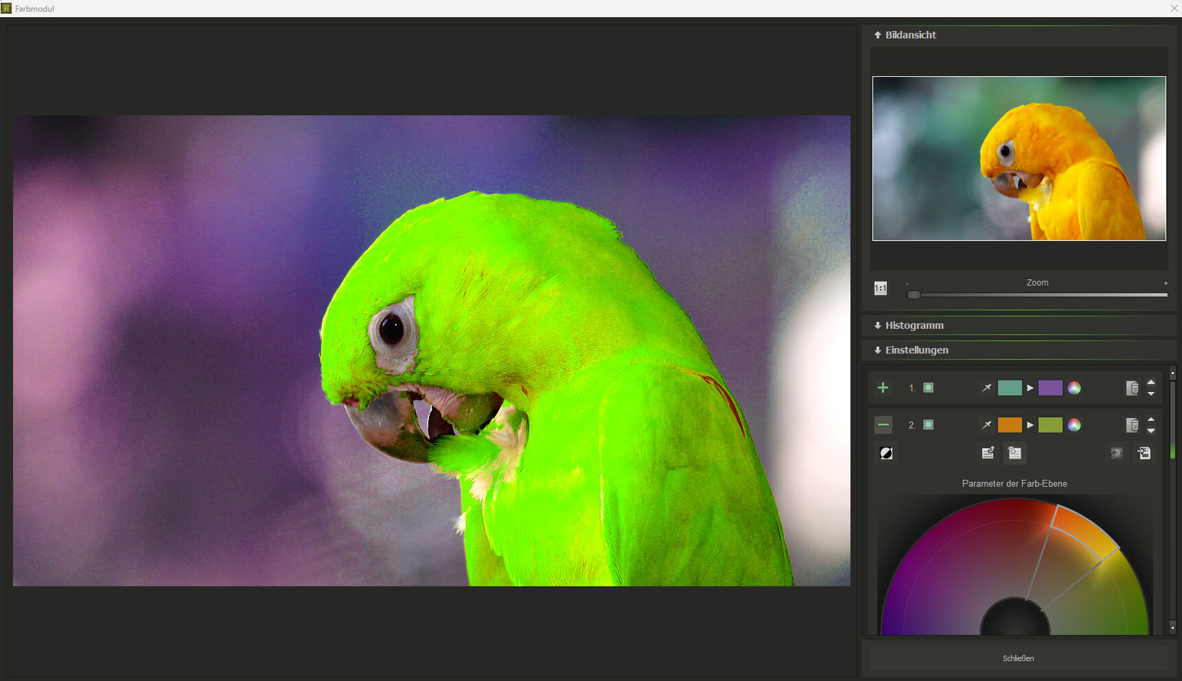 Ashampoo® ZOOM Video #3 professional - Farbmodul