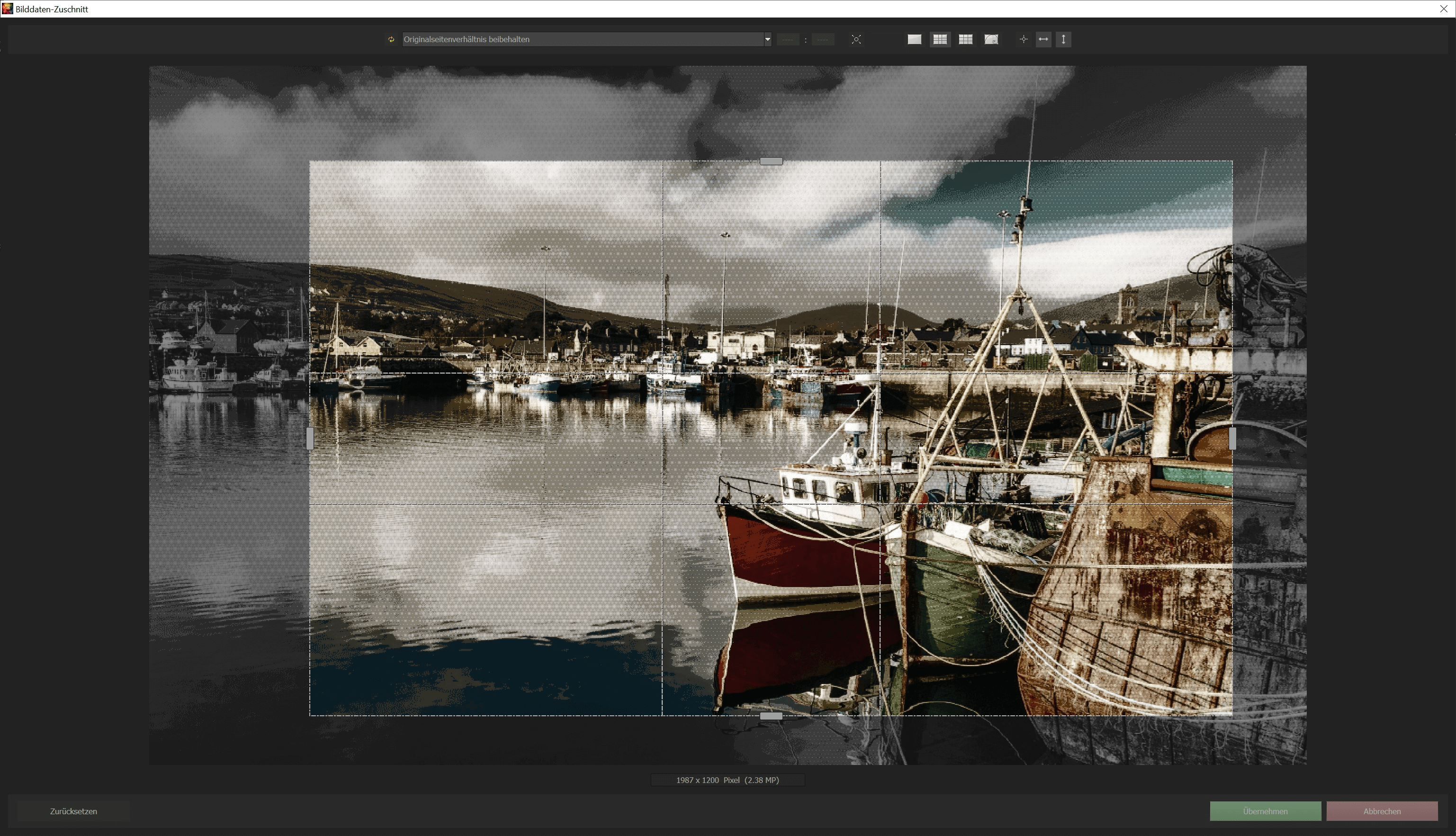 COLOR #8 - Zuschnitt