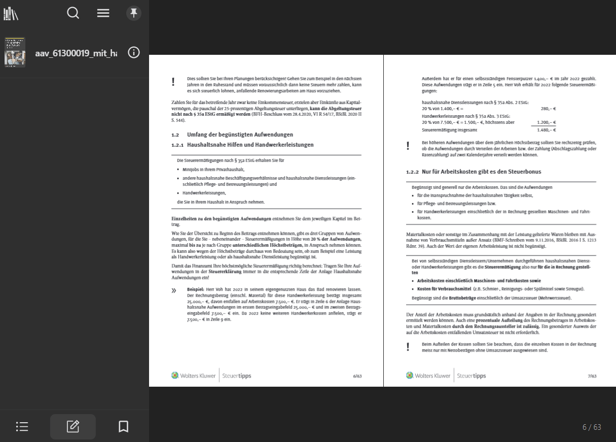 Ashampoo E-Book Reader - Read