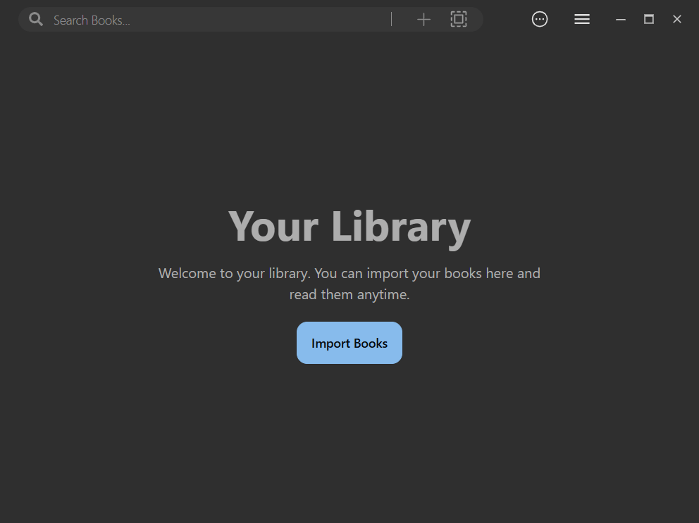 Ashampoo E-Book Reader - Start