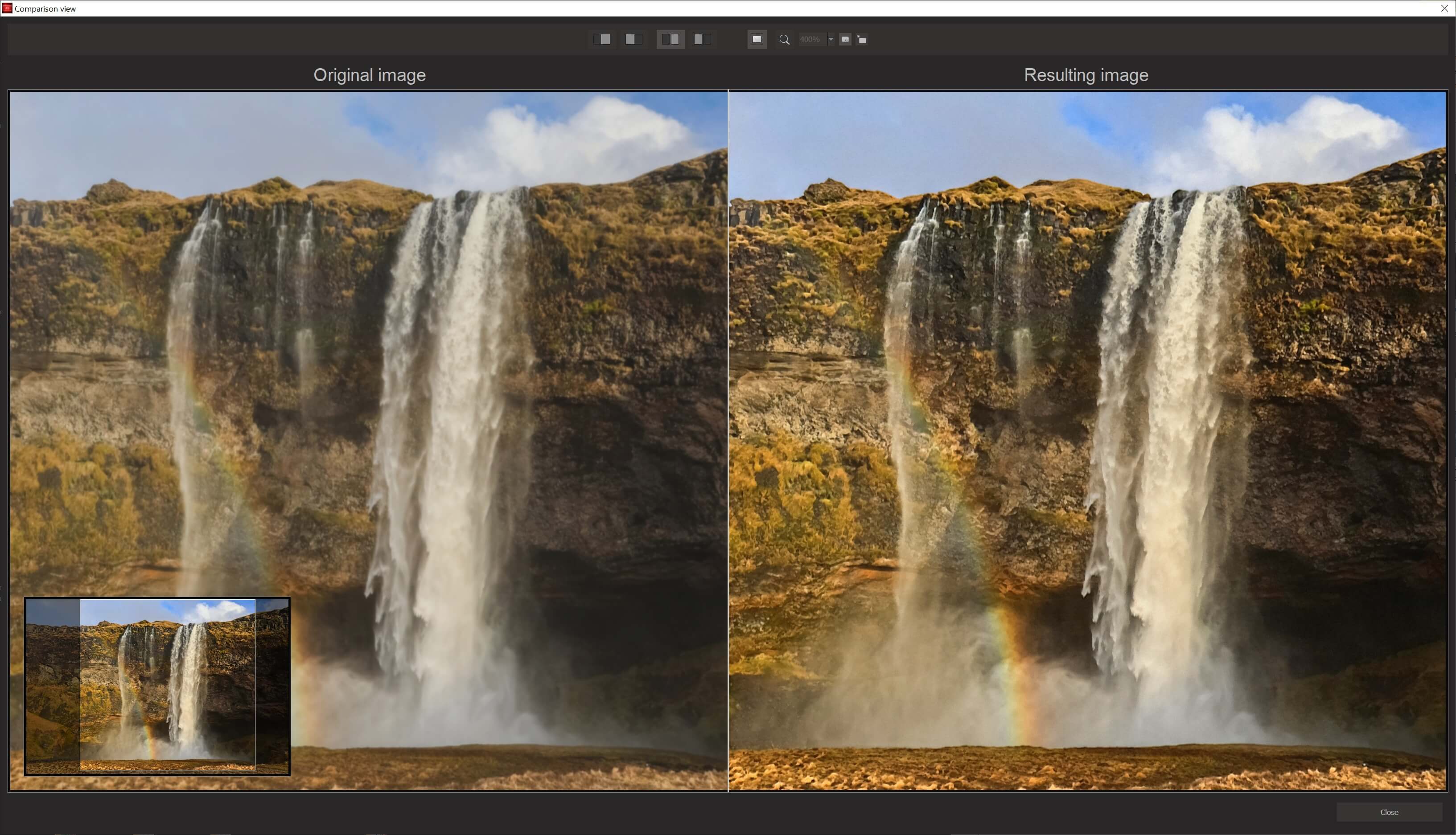 Ashampoo® SHARPEN #6 - Comparison view 2