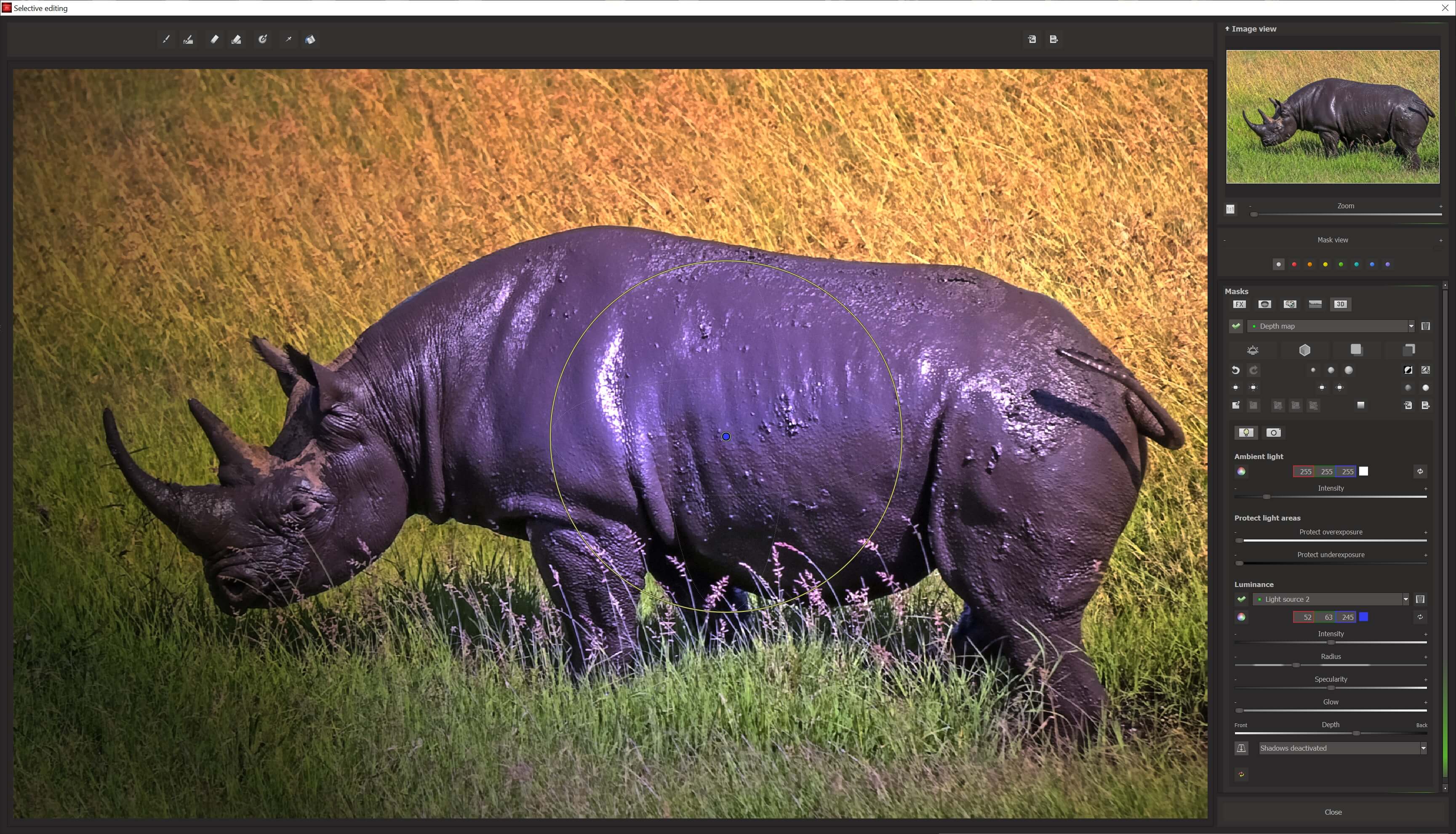 Ashampoo® SHARPEN #6 - 3d light module