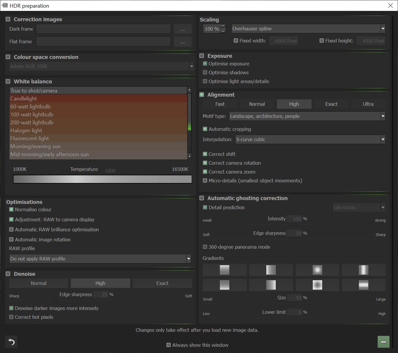 Ashampoo® HDR #11 - Image preperation