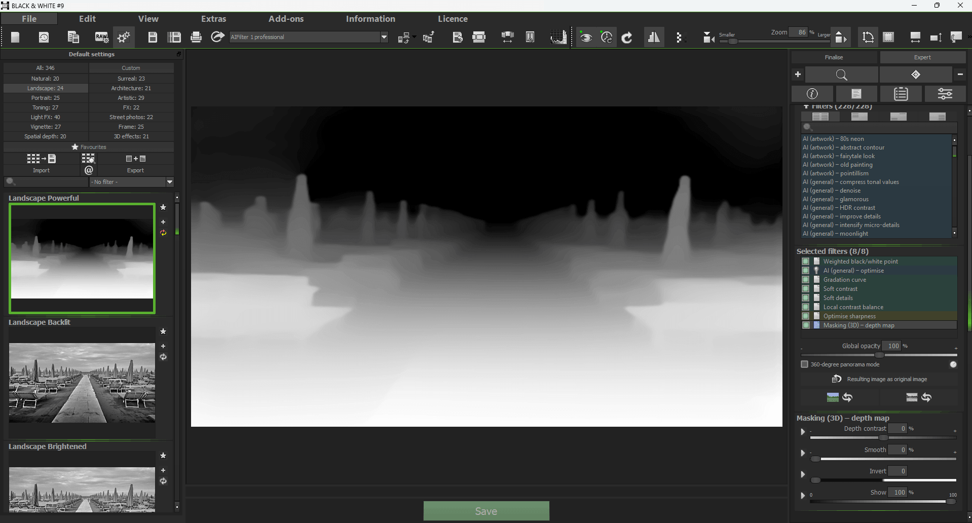 Maskingddepthmap