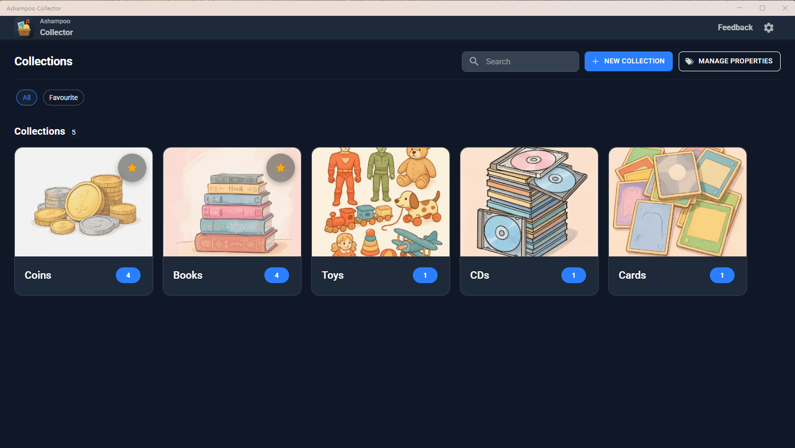 Ashampoo® Collector - Collections