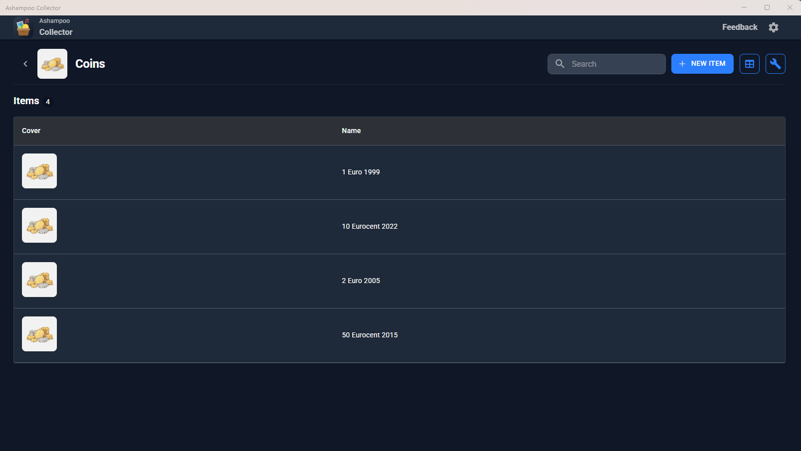 Ashampoo® Collector - Items