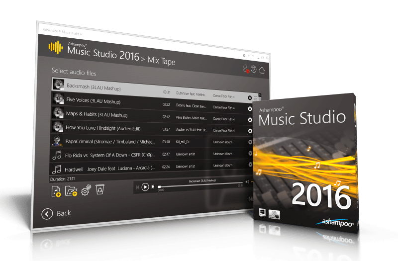 Organizza, Edita, copia e converti Mp3 sul tuo PC con Ashampoo Music Studio 2016 gratis solo per oggi
