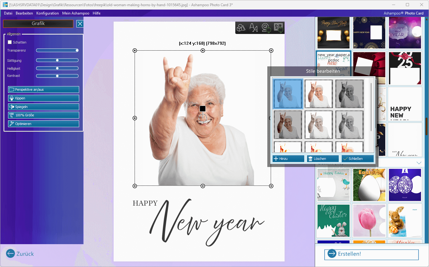 Ashampoo® Photo Card 3 - Filter