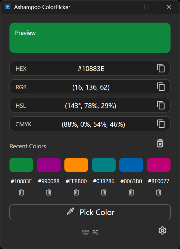 Ashampoo Color Picker