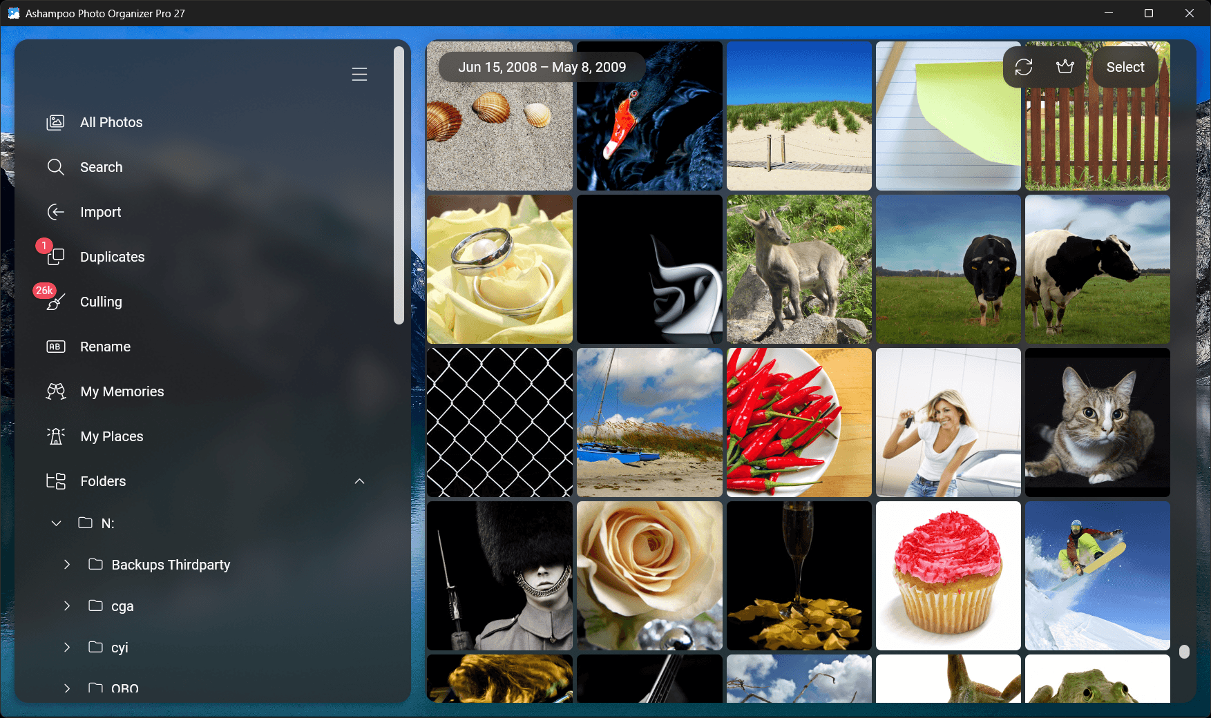Photo Organizer Pro 27 - Start