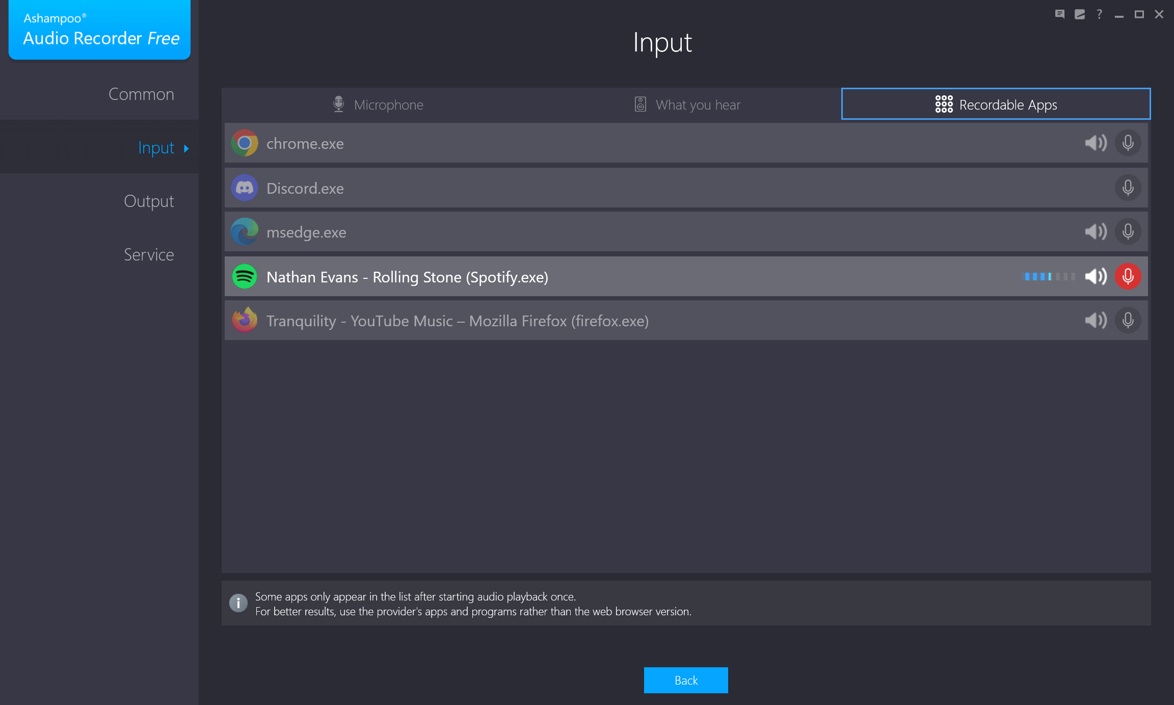 Ashampoo® Audio Recorder Free
