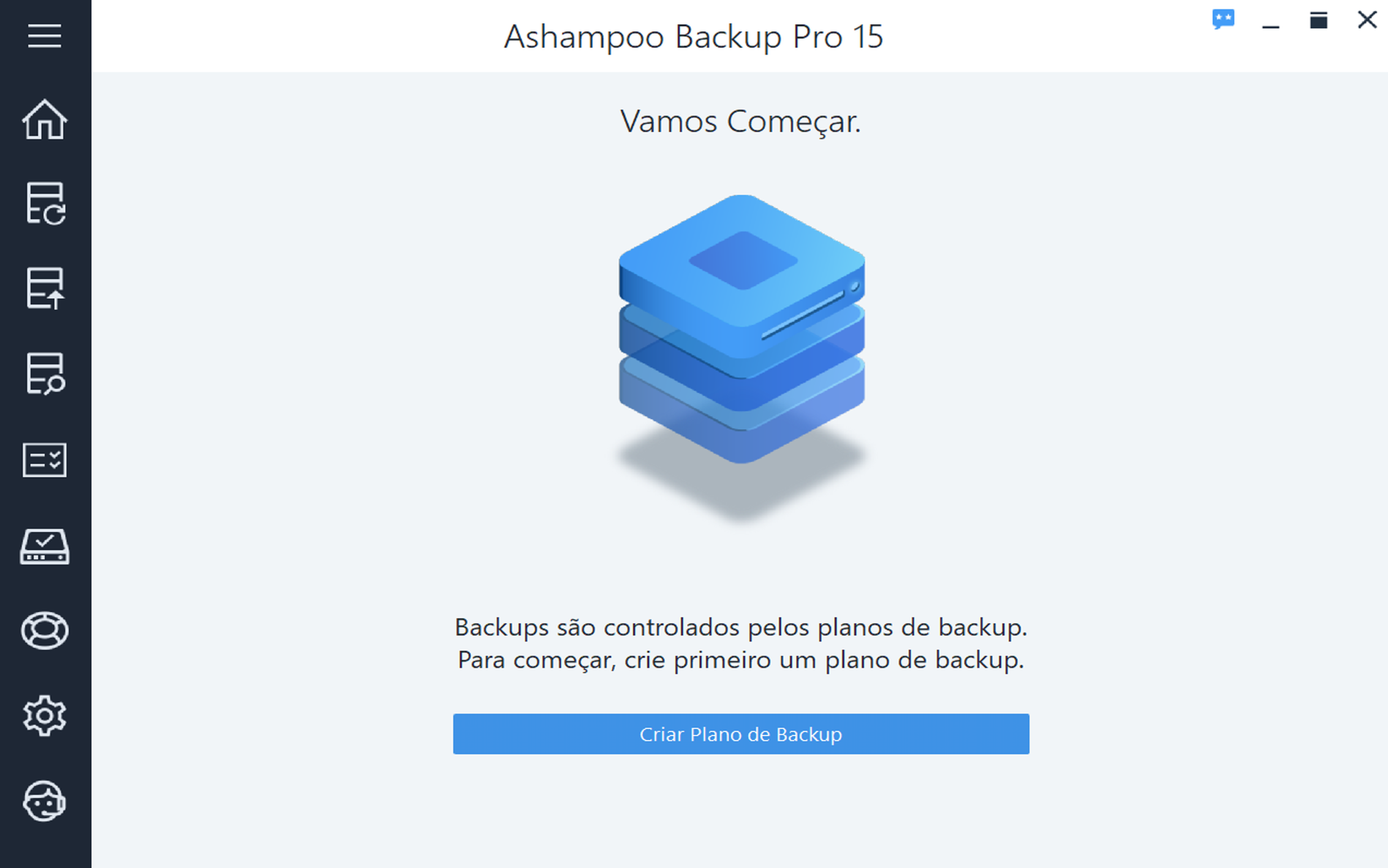 Backup Pro 15 - main