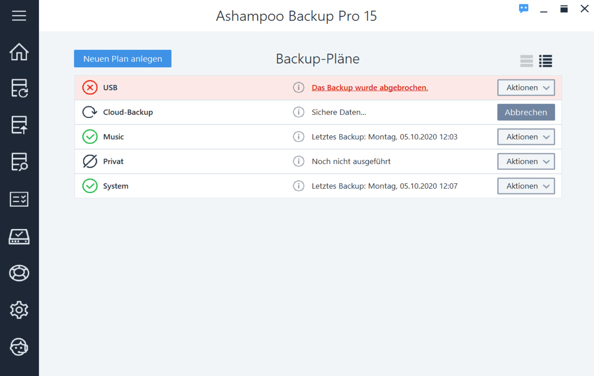 ashampoo backup pro 15 vs acronis true image