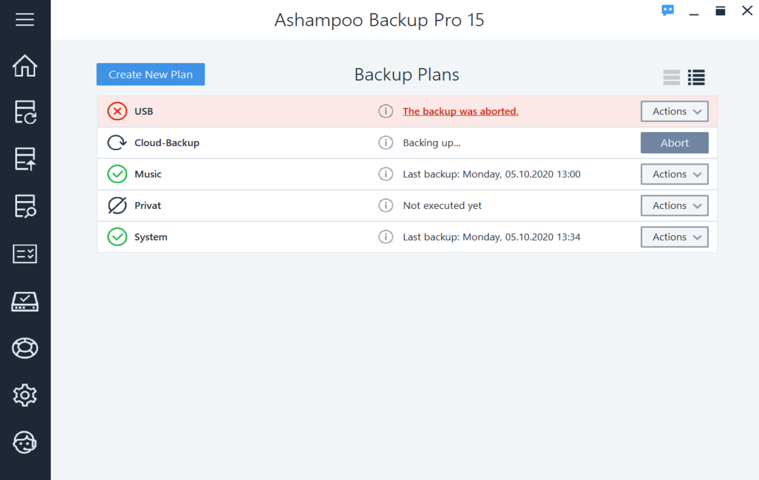 instal Ashampoo Backup Pro 17.06