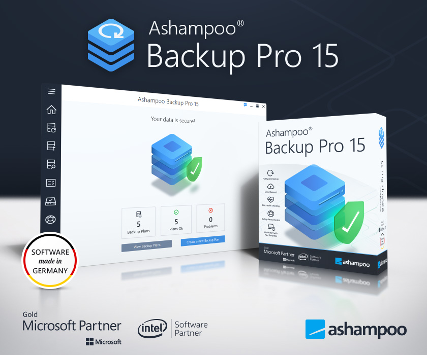 Ashampoo Backup Pro 25.01 download the new for android