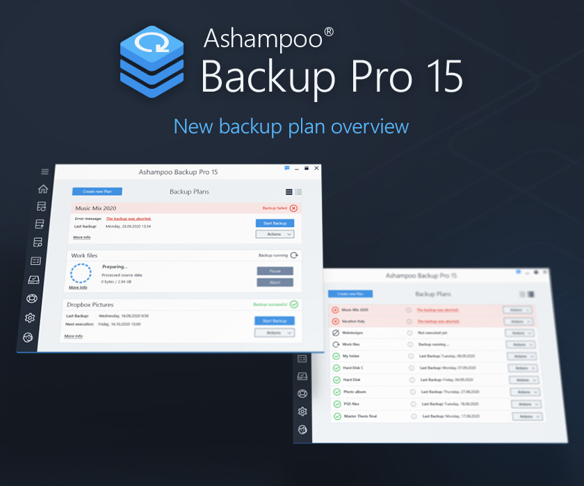 Ashampoo Backup Pro 16.03 + Crack Free Latest Version Download 2022