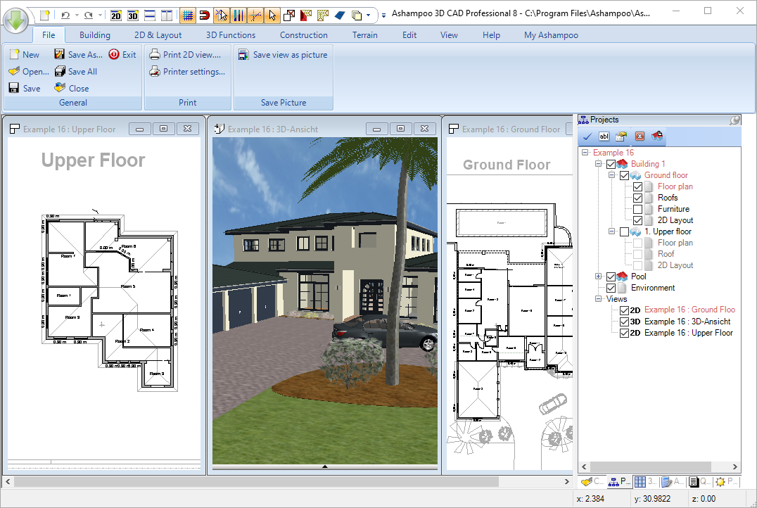 Ashampoo 3D CAD Professional 9 screenshot